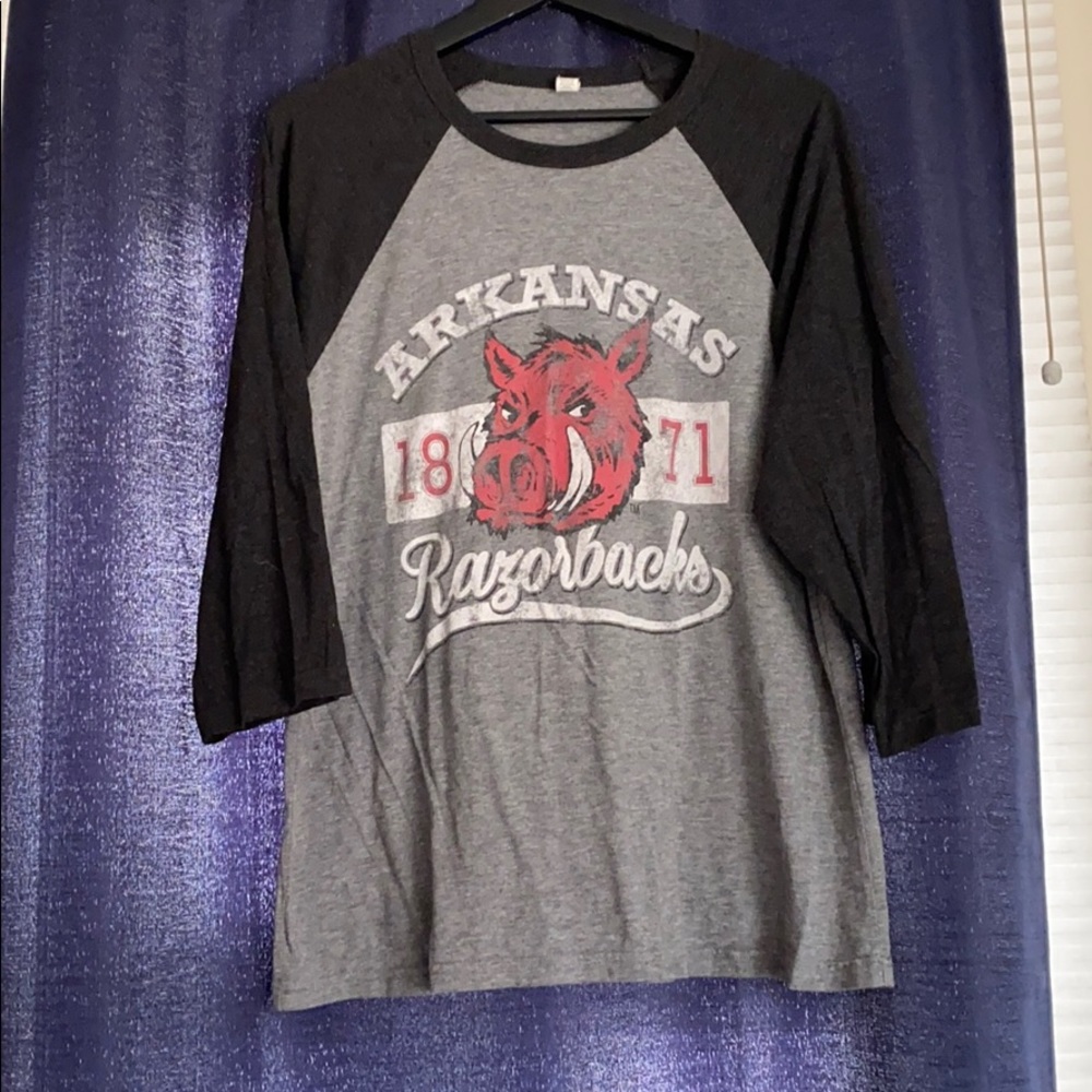 Southern Trend AR Razorbacks Baseball Tee - Size L